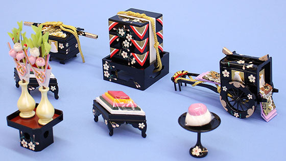 Hina doll furniture sets – 寿鳳人形の東芸