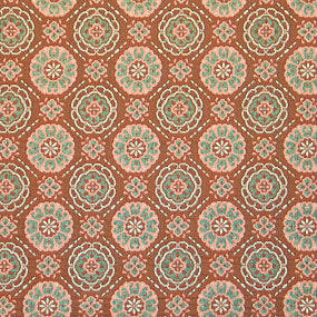 ポリエステル金襴茶系 厚さ:中厚24cm角見本