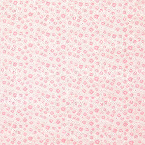 ポリエステル金襴 梅柄 白系無金 厚さ:中厚24cm角見本