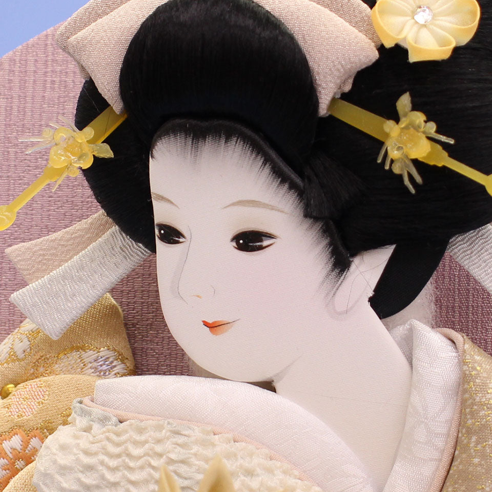 押絵羽子板鹿の子美月 お顔