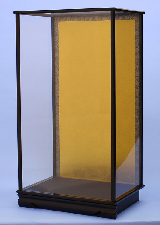 Boîtier Hagoita taille 18 avec couvercle noir et fond doré