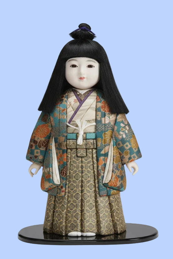 木目込人偶制作材料编号102 市松 男の子