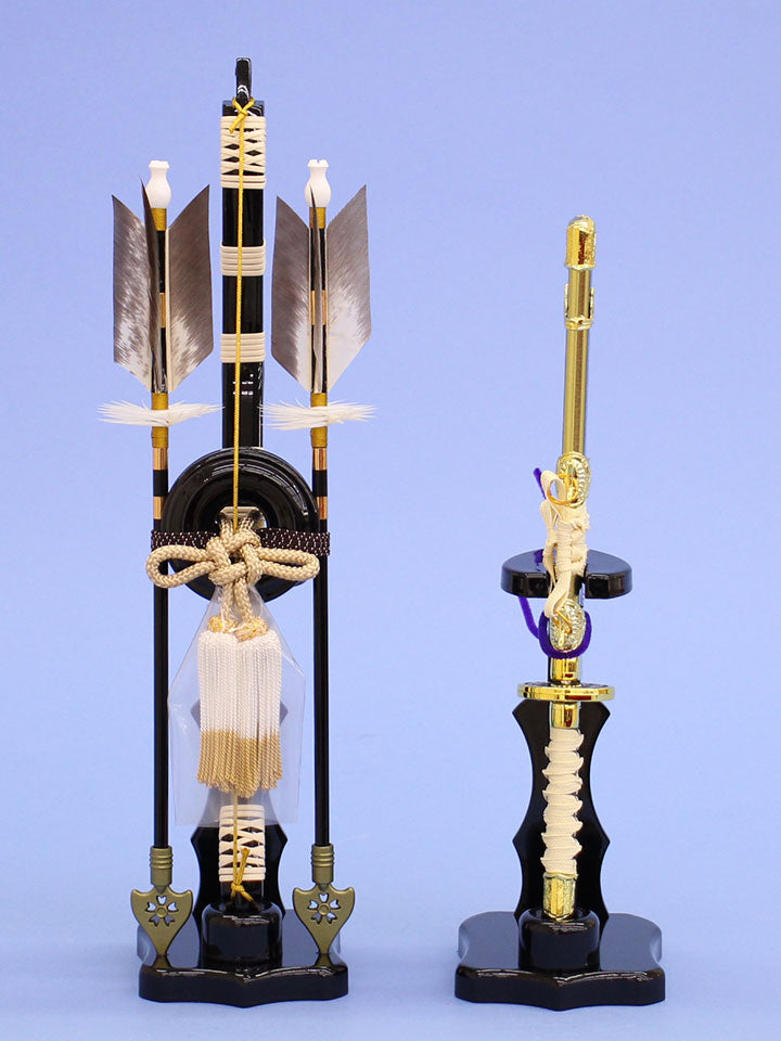 伝統的な五月人形 付属 刀 弓 五月人形 弓太刀 相模11号 - 雛人形・五月人形・羽子板・破魔弓