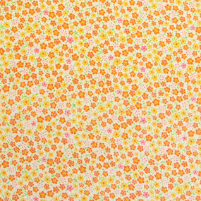 レーヨン縮緬青系 小梅づくし 厚さ:薄手24cm角見本