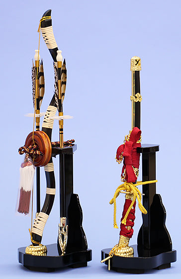 五月人形用付属品、弓太刀セット単品販売 13号 国光