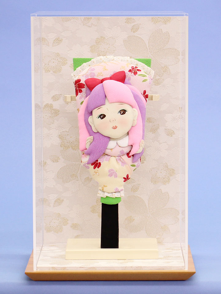 8号押絵羽子板レトロ エモーション 白桜入り – 寿鳳人形の東芸