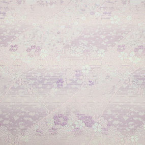 ポリエステル金襴白系 三丁サビパール箔 厚さ:中厚24cm角見本