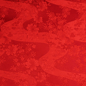 ポリエステル金襴金系 紗綾形柄 厚さ:中厚24cm角見本