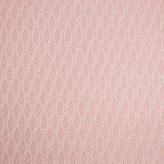 ポリエステル金襴 ピンク系雲建枠地模様 厚さ:中厚24cm角見本