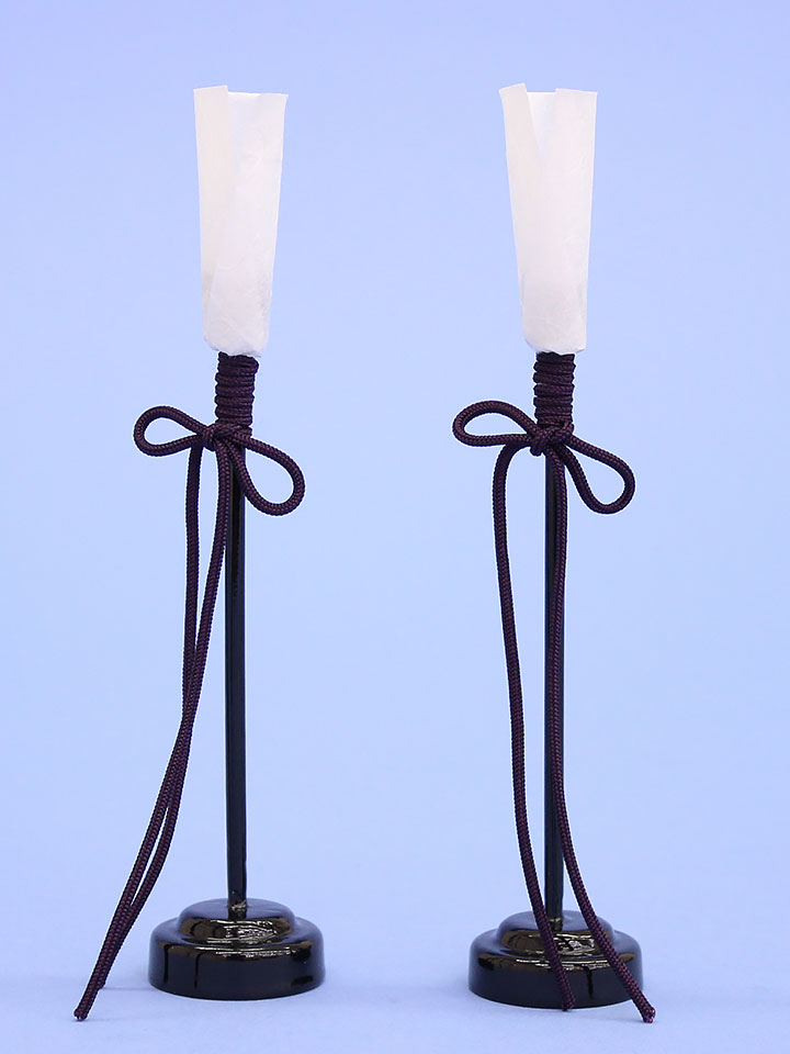 雛人形道具 点灯しない油灯15cm (一般)(木製)