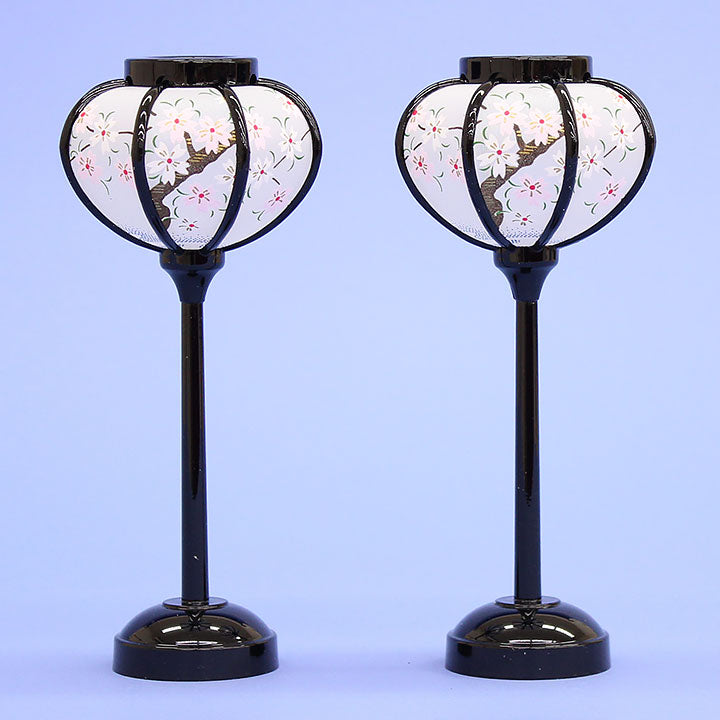 雛人形 ぼんぼり点灯しないタイプ 18cm 電なし菊灯雪洞(樹脂製) – 寿鳳