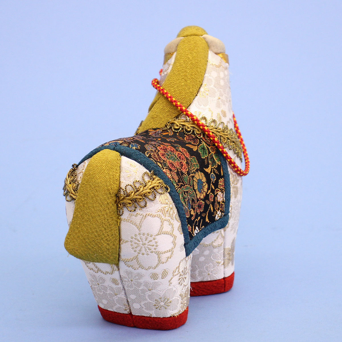 木目込み人形干支午 #1 優美(ゆうび) 後ろ