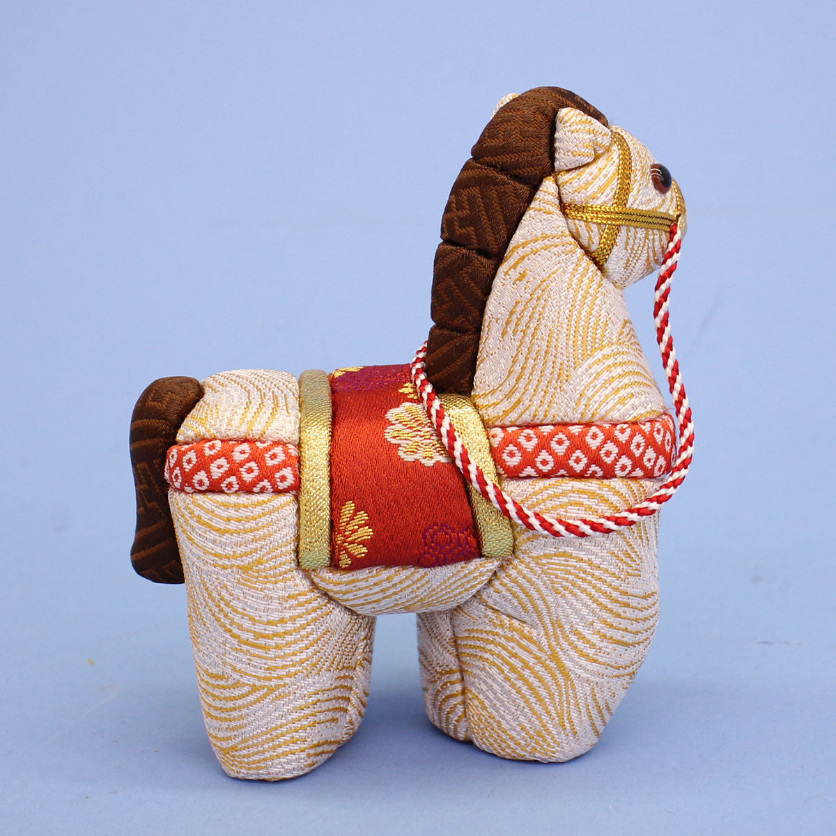 木目込み人形干支午 #5 福寿(ふくじゅ) 後ろ