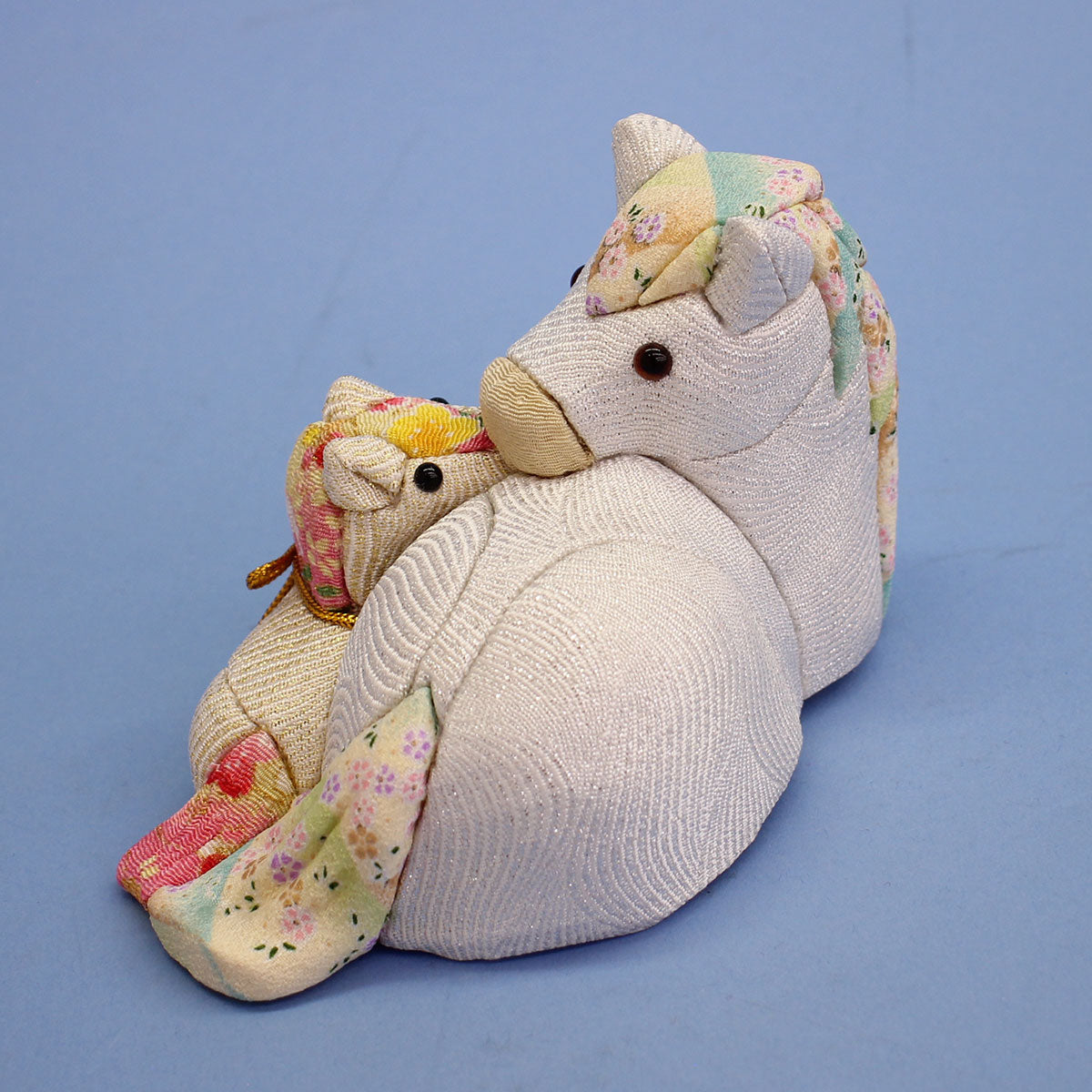 木目込み人形干支午 #9 慶福(けいふく) 後ろから