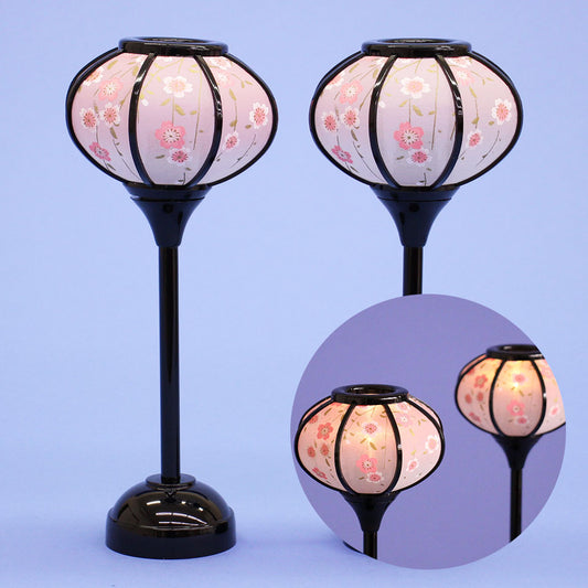 雛人形 ぼんぼり (樹脂製) 21cm京みゆきコードレス