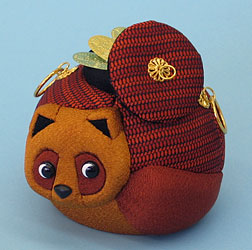 Kimekomi doll material No.219 Bunbuku Chagama