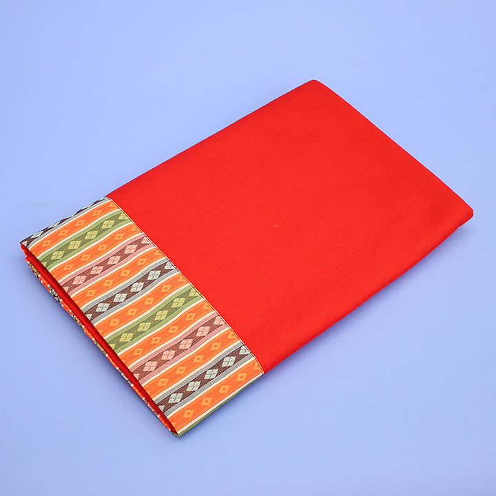 雛人形用毛氈九重フェルト縁付き 赤