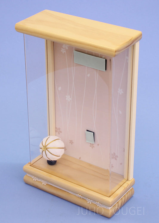 薄型アクリルケースのみ 9号シロボ 横から