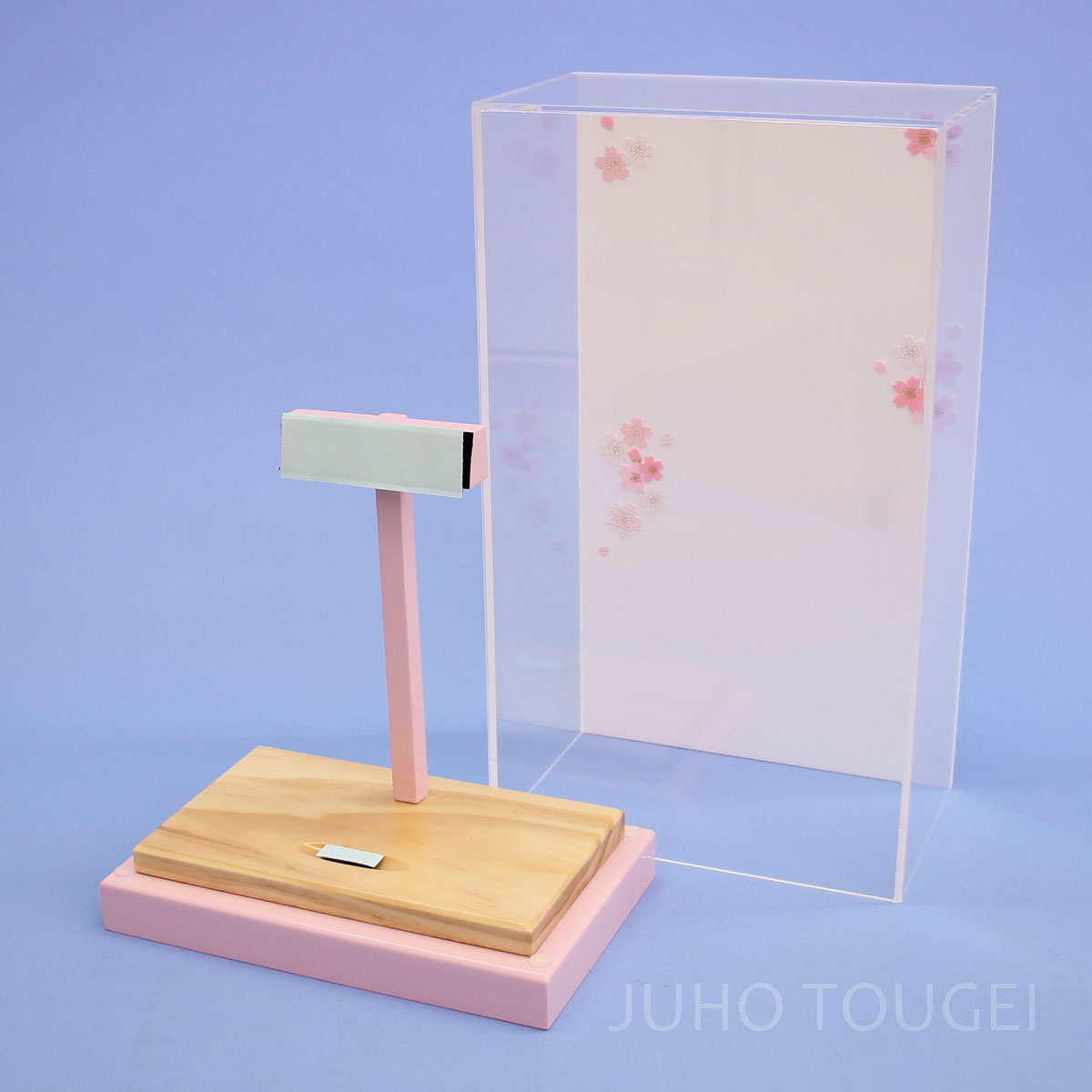 9号羽子板用アクリルケース オープン