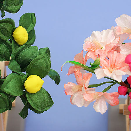 雏人偶用橘樱花,高度16厘米,尺寸25,京都橘樱花