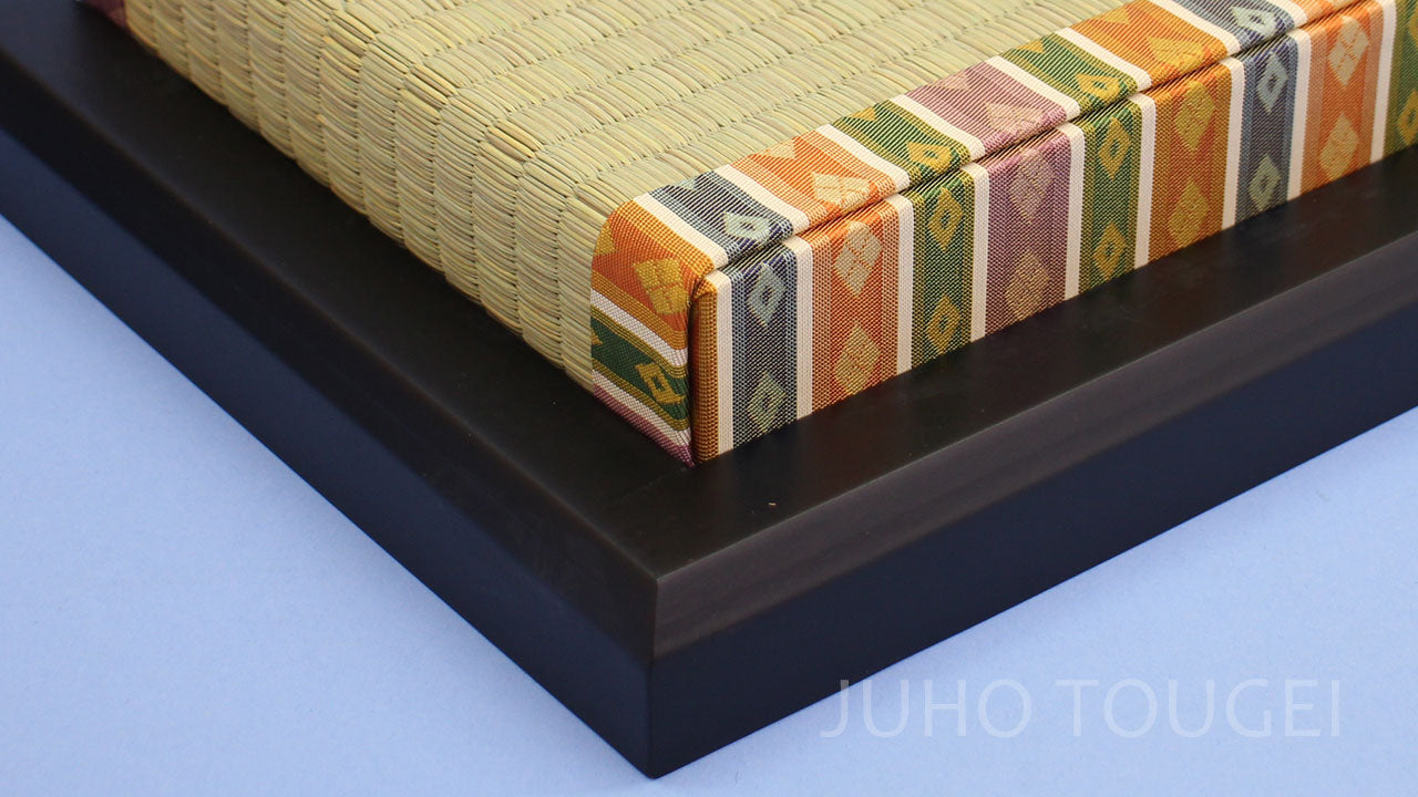 ひな人形 付属品道具 幅27㎝ 小十番 イ草畳親王台(在庫限り)