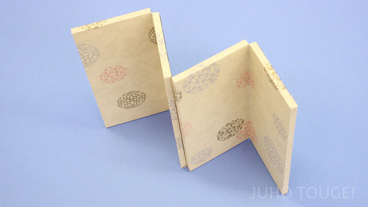 屏風・衝立 高さ16㎝ 四曲 有職柄