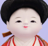 三人官女1 正絹柳三寸 顔 ムスビ