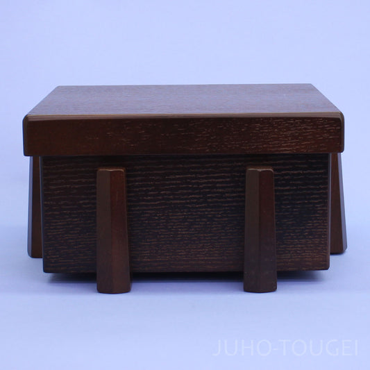 6号こげ茶櫃 正面