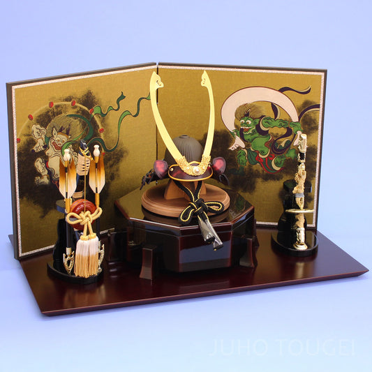 雄山あtアルマドラ 風神雷神飾り イメージ