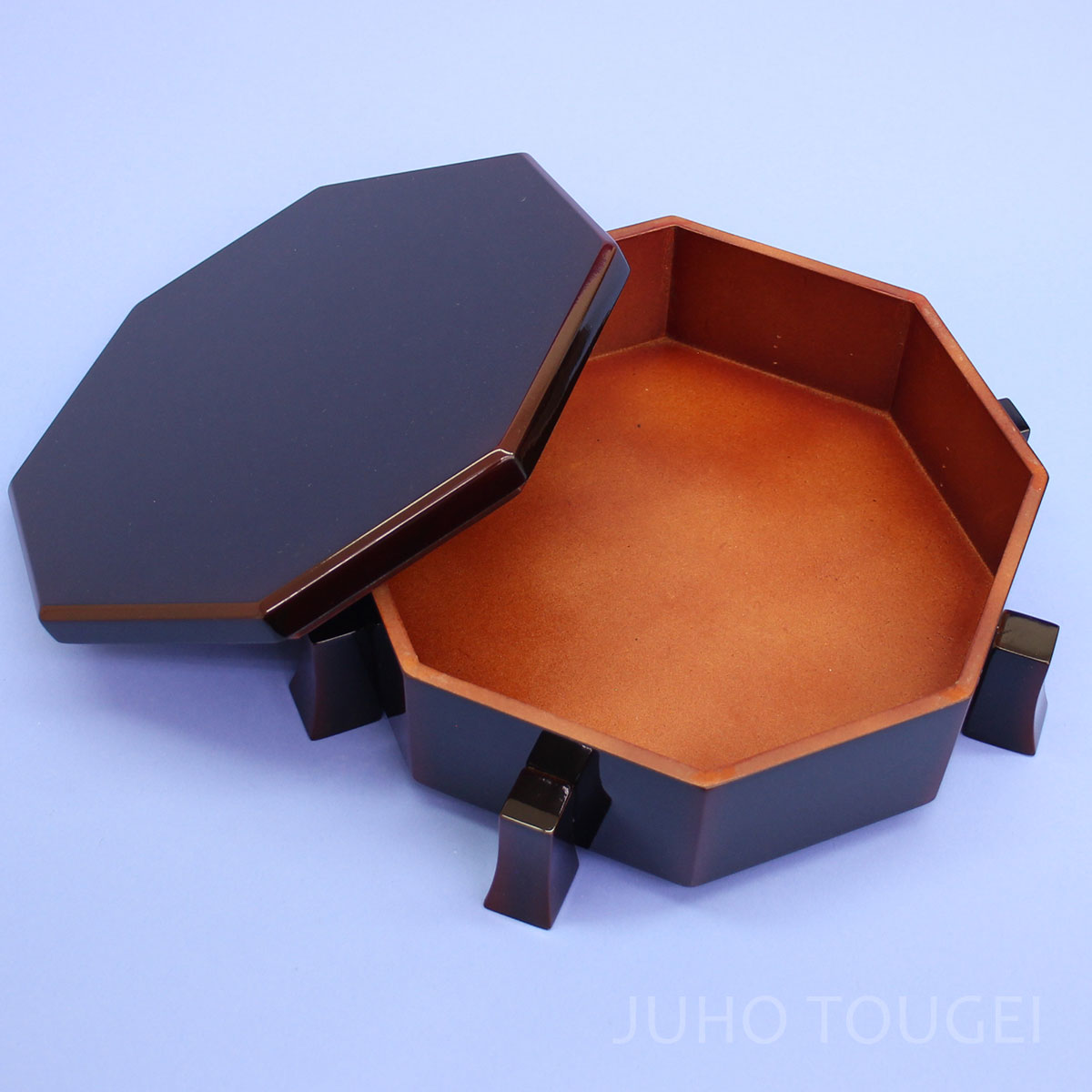 溜塗八角兜櫃 オープン