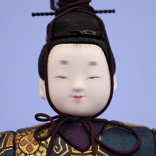 木目込み立雛単品 麗峰立雛 殿顔