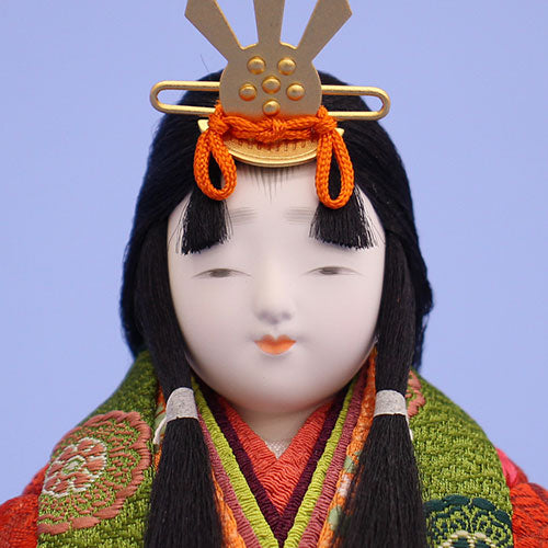 木目込み立雛単品 豊明立雛 姫顔