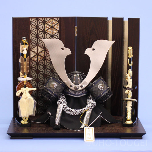 黒部兜 麻の葉寄木オーク 正面