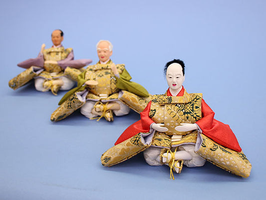 雛人形単品 9三人芥子仕丁 イメージ