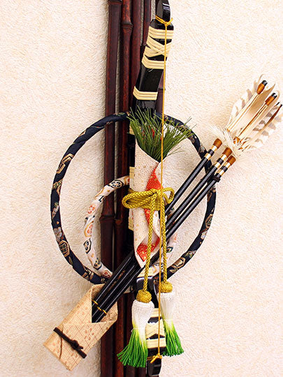 壁掛破魔弓 高さ 68cm 和