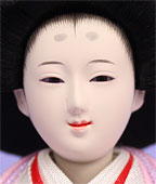 雛人形単品三人官女4 芥子サイズAH01K 顔ムスビ