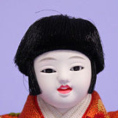 雛人形単品 柳三寸五人囃子 顔