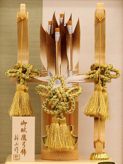 破魔弓ケース飾り 10号 若葉 ズーム