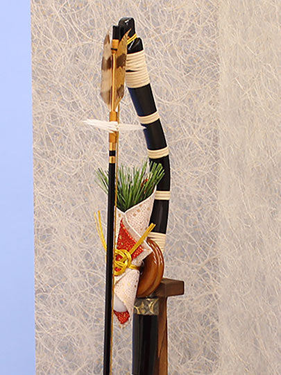 破魔弓出し飾り 天瑞 ズーム