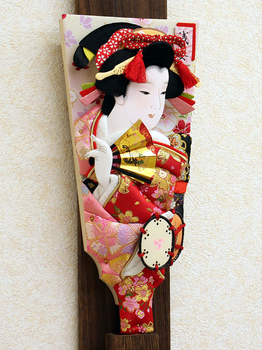 羽子板壁掛飾り 雅 初音 左から