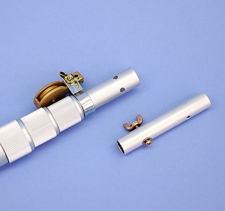 鯉のぼり用ダブルロック式1.5m鯉のぼりセット用ポール ベランダ矢車取付用アダプタ