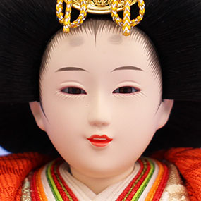 雛人形単品 親王5 京十二番 921-11 TKM極上正絹 姫顔