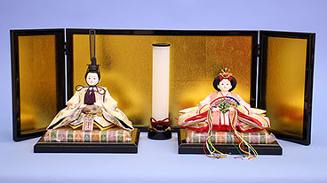 LEDコードレス行灯 21cm 雲竜柄(木製)組み合わせイメージ