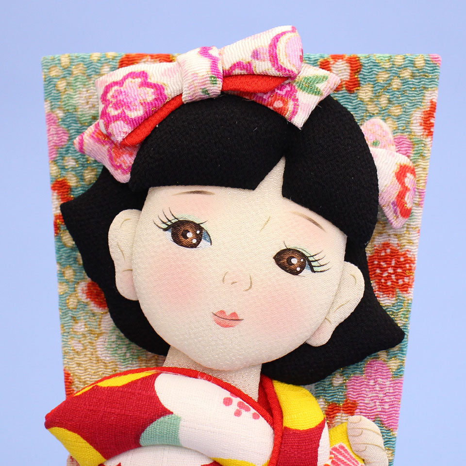 押絵羽子板 昭和レトロモダン 右向き お顔