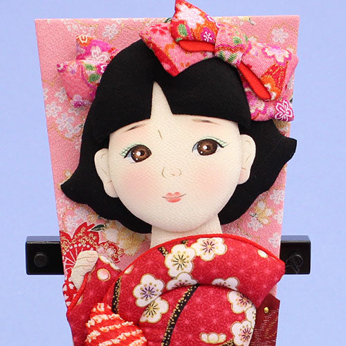 押絵羽子板 昭和レトロモダン 左向き お顔