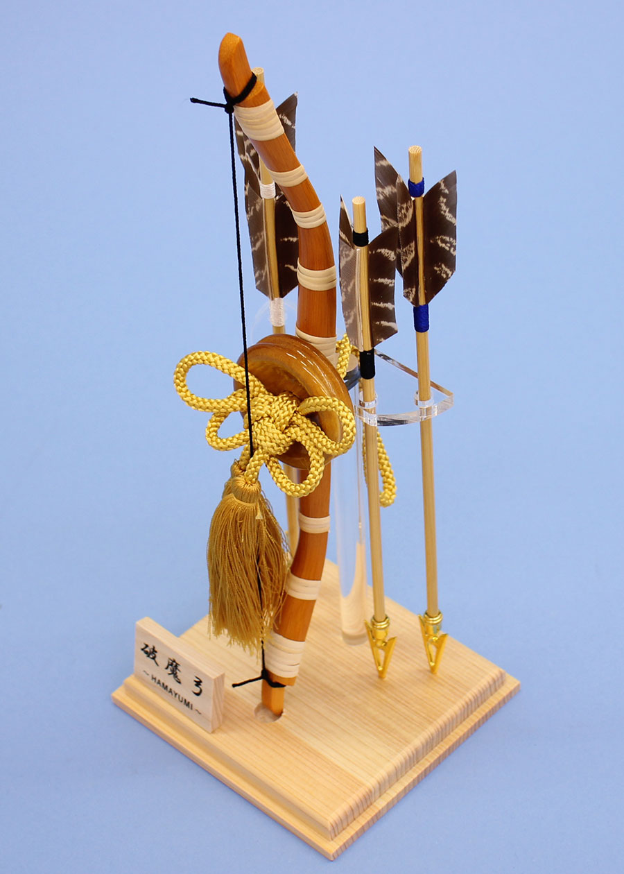 破魔弓ケース飾り アクリル 五色 ズーム