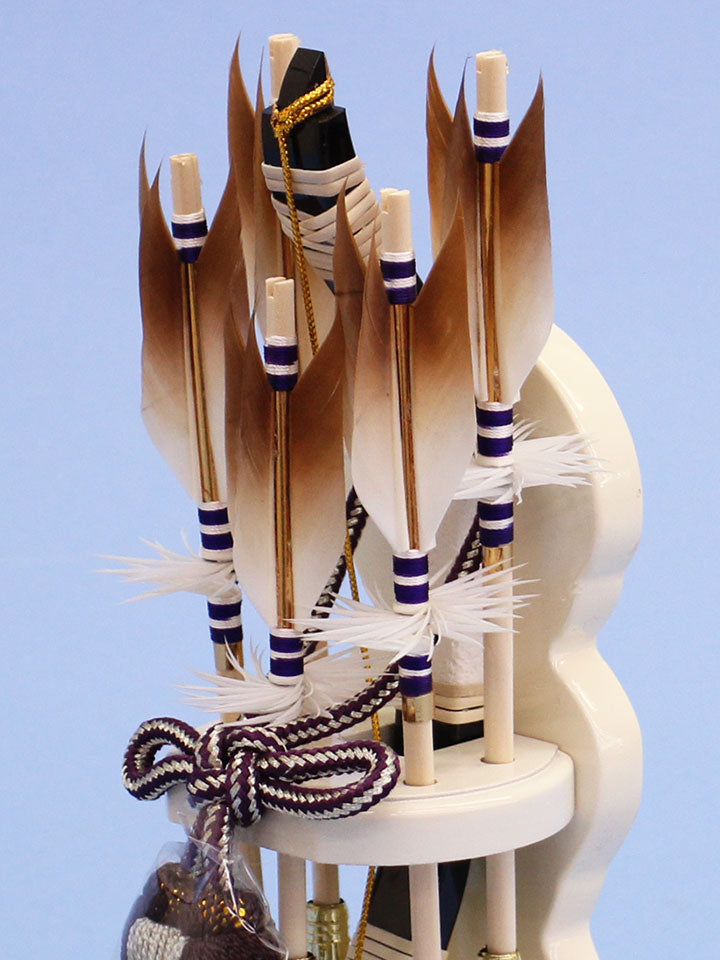 破魔弓出し飾り 6号 霞 ズーム