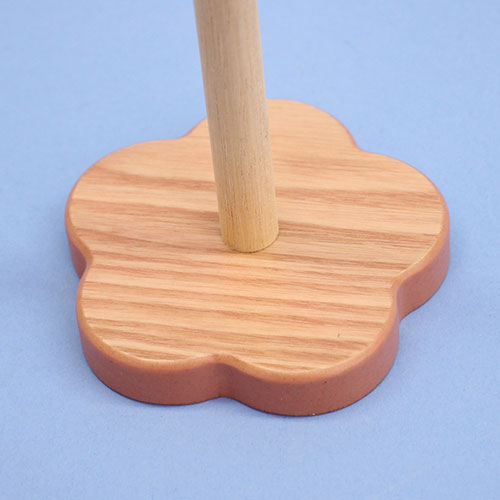 女の子の名前旗 高さ29cm(特小)しだれ桜 白房梅台