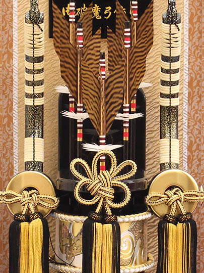 破魔弓ケース飾り 15号雷龍 ズーム