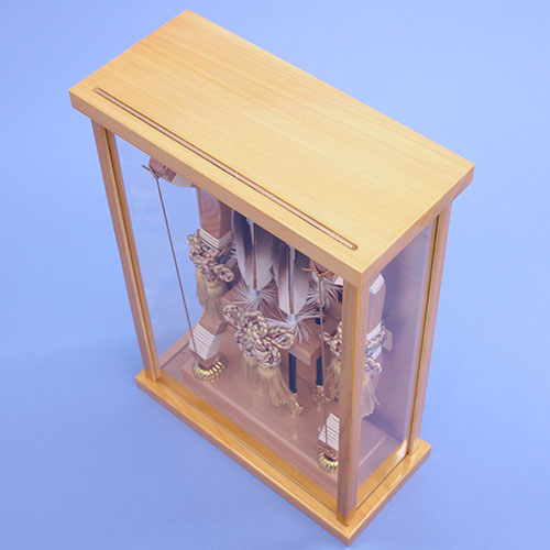 破魔弓額飾り 創 (桧) 上から